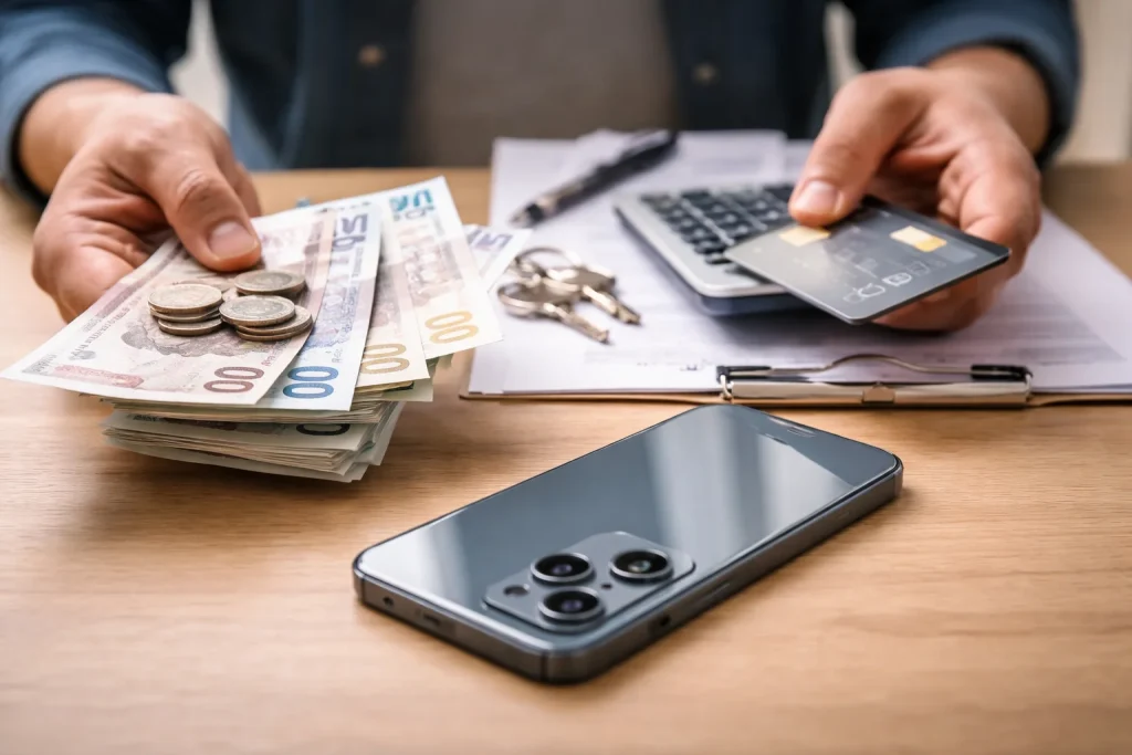 Skal du købe mobil på afbetaling eller betale kontant?