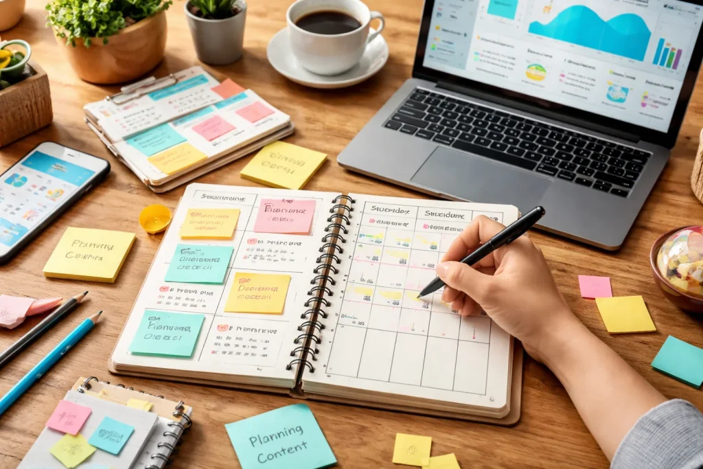 Sådan laver du en content plan på 30 minutter